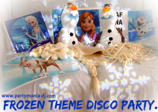 Party Mania Frozen Disco Bradford Keighley Leeds West Yorkshire